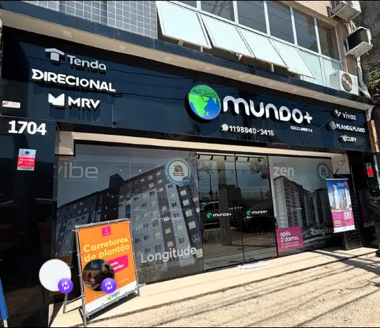 Fachada real da Mundo+